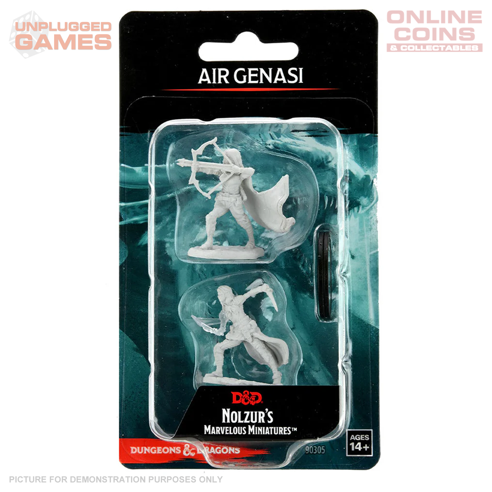 D&D Nolzurs Marvelous Unpainted Miniatures Air Genasi Female